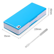 Load image into Gallery viewer, 2020 New Creative Multifunctional Pencil Case With Led Light Usb Mini Fan Student Stationery Box Korean Pencil Case Boy And Girl
