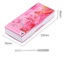 Load image into Gallery viewer, 2020 New Creative Multifunctional Pencil Case With Led Light Usb Mini Fan Student Stationery Box Korean Pencil Case Boy And Girl
