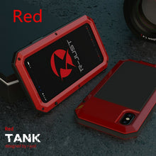Load image into Gallery viewer, Heavy Duty Protection Doom armor Metal Aluminum phone Case for iPhone 11 Pro Max XR XS MAX 6 6S 7 8 Plus X 5S 5 Shockproof Cover
