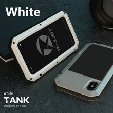 Load image into Gallery viewer, Heavy Duty Protection Doom armor Metal Aluminum phone Case for iPhone 11 Pro Max XR XS MAX 6 6S 7 8 Plus X 5S 5 Shockproof Cover
