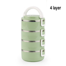 Load image into Gallery viewer, Stainless Steel Heat Preservation Lunch Box 1 Pieces Adult Business Bento Box  Food Container For Kids Portable Picnic School
