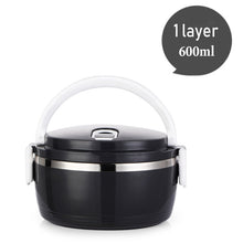 Load image into Gallery viewer, Stainless Steel Heat Preservation Lunch Box 1 Pieces Adult Business Bento Box  Food Container For Kids Portable Picnic School
