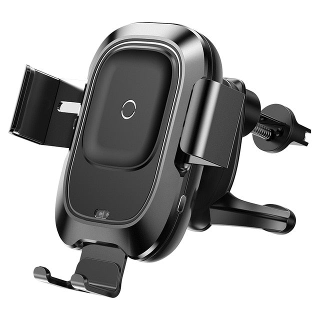 Car Wireless Charger For iPhone 11 Samsung Xiaomi Car Mount Induction Infrared Fast Wireless Charging Car Phone Holder