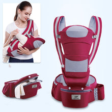 Load image into Gallery viewer, 0-48M Ergonomic Baby Carrier 15 Using Way Infant Baby Hipseat Carrier Front Facing Ergonomic Kangaroo Baby Wrap Sling Travel
