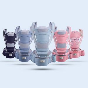 0-48M Ergonomic Baby Carrier 15 Using Way Infant Baby Hipseat Carrier Front Facing Ergonomic Kangaroo Baby Wrap Sling Travel