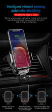 Load image into Gallery viewer, Car Wireless Charger For iPhone 11 Samsung Xiaomi Car Mount Induction Infrared Fast Wireless Charging Car Phone Holder
