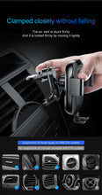 Load image into Gallery viewer, Car Wireless Charger For iPhone 11 Samsung Xiaomi Car Mount Induction Infrared Fast Wireless Charging Car Phone Holder
