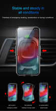 Load image into Gallery viewer, Car Wireless Charger For iPhone 11 Samsung Xiaomi Car Mount Induction Infrared Fast Wireless Charging Car Phone Holder
