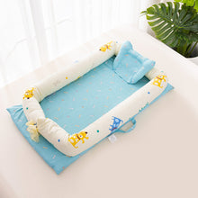 Load image into Gallery viewer, Baby Bed Portable Foldable Baby Crib Cartoon Kids Soft Cotton Nest Cradle Bedding Crib Child Nest Cotton Infant Travel Bed
