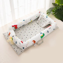 Load image into Gallery viewer, Baby Bed Portable Foldable Baby Crib Cartoon Kids Soft Cotton Nest Cradle Bedding Crib Child Nest Cotton Infant Travel Bed
