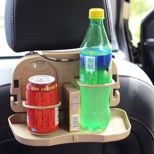 Automobile Drink shelf Table dining table for pallet truck The back seat cup holder The car back to the small plate Folding
