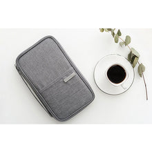 Load image into Gallery viewer, Family Travel Organiser Passport Document Holder RFID Cards Tickets Wallet Pouch Storage Bags
