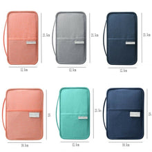 Load image into Gallery viewer, Family Travel Organiser Passport Document Holder RFID Cards Tickets Wallet Pouch Storage Bags
