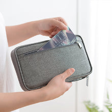 Load image into Gallery viewer, Family Travel Organiser Passport Document Holder RFID Cards Tickets Wallet Pouch Storage Bags
