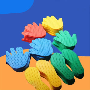 Feel The Sensory Integration Training Combination of Children's Sense of Touch Tactile Massage Footprints Baby Hand Foot Prints