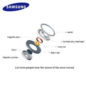 SAMSUNG Original Earphone EHS64 Wired 3.5mm In-ear with Microphone for Samsung Galaxy S8 S8Edge Support smartphone