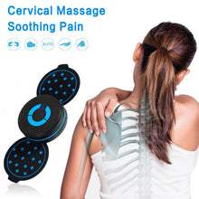 Load image into Gallery viewer, Portable Mini Electric Neck Massager Cervical Massage Stimulator Pain Relief Machine Back And Shoulder Neck Foot Body Massager
