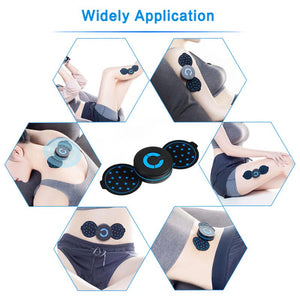 Portable Mini Electric Neck Massager Cervical Massage Stimulator Pain Relief Machine Back And Shoulder Neck Foot Body Massager