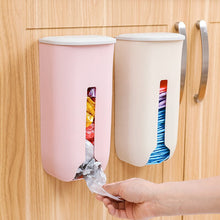Load image into Gallery viewer, Garbage bag storage rack wall wall kitchen bathroom plastic bag storage box Nordic wind shoes set storage box
