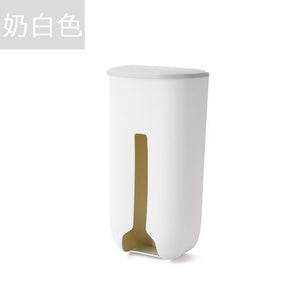 Garbage bag storage rack wall wall kitchen bathroom plastic bag storage box Nordic wind shoes set storage box
