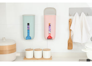 Garbage bag storage rack wall wall kitchen bathroom plastic bag storage box Nordic wind shoes set storage box