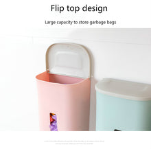 Load image into Gallery viewer, Garbage bag storage rack wall wall kitchen bathroom plastic bag storage box Nordic wind shoes set storage box
