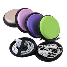 Load image into Gallery viewer, Mobile Hard Storage Box Organizer Ear Cup Disk Drive Storage Container Electronic Parts Storage Pouch 1PC Multifunction
