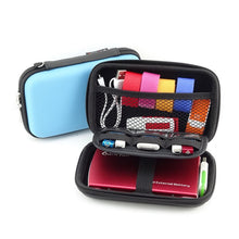 Load image into Gallery viewer, Mobile Hard Storage Box Organizer Ear Cup Disk Drive Storage Container Electronic Parts Storage Pouch 1PC Multifunction

