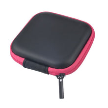 Load image into Gallery viewer, Mobile Hard Storage Box Organizer Ear Cup Disk Drive Storage Container Electronic Parts Storage Pouch 1PC Multifunction
