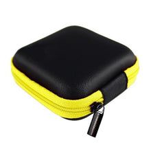 Load image into Gallery viewer, Mobile Hard Storage Box Organizer Ear Cup Disk Drive Storage Container Electronic Parts Storage Pouch 1PC Multifunction
