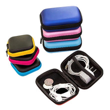 Load image into Gallery viewer, Mobile Hard Storage Box Organizer Ear Cup Disk Drive Storage Container Electronic Parts Storage Pouch 1PC Multifunction
