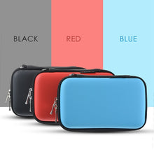 Load image into Gallery viewer, Mobile Hard Storage Box Organizer Ear Cup Disk Drive Storage Container Electronic Parts Storage Pouch 1PC Multifunction
