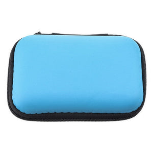 Mobile Hard Storage Box Organizer Ear Cup Disk Drive Storage Container Electronic Parts Storage Pouch 1PC Multifunction