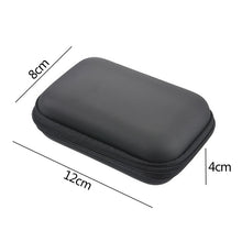 Load image into Gallery viewer, Mobile Hard Storage Box Organizer Ear Cup Disk Drive Storage Container Electronic Parts Storage Pouch 1PC Multifunction
