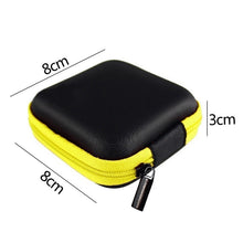 Load image into Gallery viewer, Mobile Hard Storage Box Organizer Ear Cup Disk Drive Storage Container Electronic Parts Storage Pouch 1PC Multifunction
