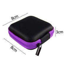 Load image into Gallery viewer, Mobile Hard Storage Box Organizer Ear Cup Disk Drive Storage Container Electronic Parts Storage Pouch 1PC Multifunction
