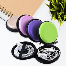 Load image into Gallery viewer, Mobile Hard Storage Box Organizer Ear Cup Disk Drive Storage Container Electronic Parts Storage Pouch 1PC Multifunction
