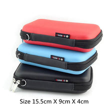 Load image into Gallery viewer, Mobile Hard Storage Box Organizer Ear Cup Disk Drive Storage Container Electronic Parts Storage Pouch 1PC Multifunction
