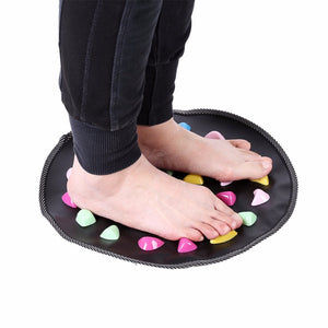 4 Types Foot Massager Mat Reflexology Walk Relax Massager Stone Pain Relieve Leg Mat  Care Pad Muscle Stimulation Pad