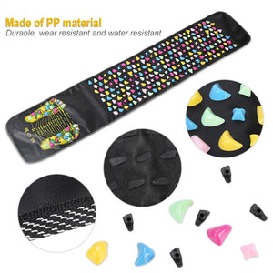 4 Types Foot Massager Mat Reflexology Walk Relax Massager Stone Pain Relieve Leg Mat  Care Pad Muscle Stimulation Pad