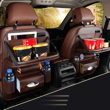 Load image into Gallery viewer, The New Durable Multifunction Foldable Adjustable Auto Car Backseat Snacks PC Storage Bag Sundries Organizer

