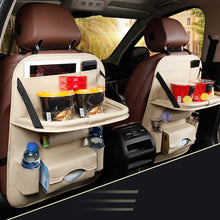 Load image into Gallery viewer, The New Durable Multifunction Foldable Adjustable Auto Car Backseat Snacks PC Storage Bag Sundries Organizer
