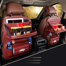 Load image into Gallery viewer, The New Durable Multifunction Foldable Adjustable Auto Car Backseat Snacks PC Storage Bag Sundries Organizer
