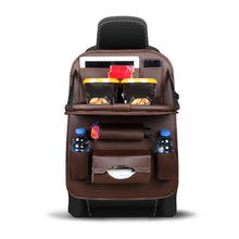 Load image into Gallery viewer, The New Durable Multifunction Foldable Adjustable Auto Car Backseat Snacks PC Storage Bag Sundries Organizer
