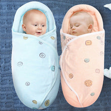 Load image into Gallery viewer, 0-8M Newborn Baby Cotton Blanket Swaddle Cute Cartoon Toddler Winter Warm Sleeping Bags Sleep Sack Little Baby Stroller Wrap
