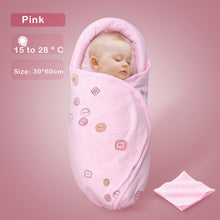 Load image into Gallery viewer, 0-8M Newborn Baby Cotton Blanket Swaddle Cute Cartoon Toddler Winter Warm Sleeping Bags Sleep Sack Little Baby Stroller Wrap
