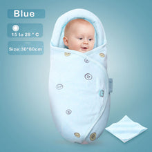 Load image into Gallery viewer, 0-8M Newborn Baby Cotton Blanket Swaddle Cute Cartoon Toddler Winter Warm Sleeping Bags Sleep Sack Little Baby Stroller Wrap
