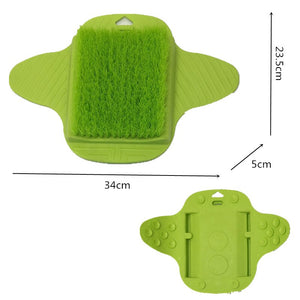 Bathroom Foot Brush Rub Feet Exfoliating Exfoliating Can hung With Suction Cup Soft Fur Foot Massage Brush Feet Cleaning Tools