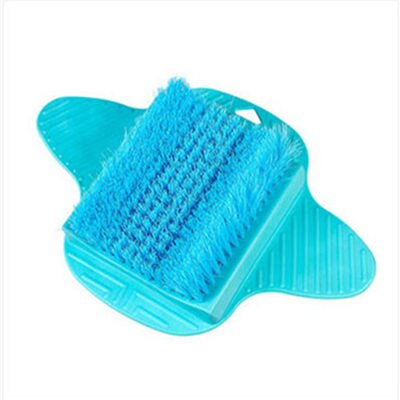 Bathroom Foot Brush Rub Feet Exfoliating Exfoliating Can hung With Suction Cup Soft Fur Foot Massage Brush Feet Cleaning Tools