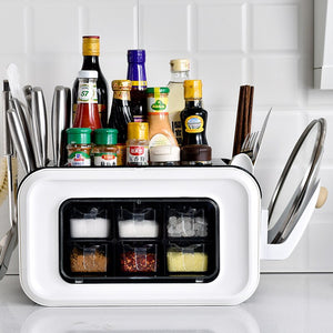 Spice Jars Spice Rack Spice Tins Spice Storage Jar Tins Pepper Seasoning Shakers Jars Seasoning Box Set Kitchen Tools